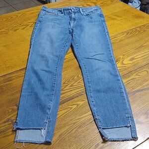 GOOD AMERICAN Jeans Womens 6 x 28 BLUE Denim Pants Preowned GOOD LEGS
